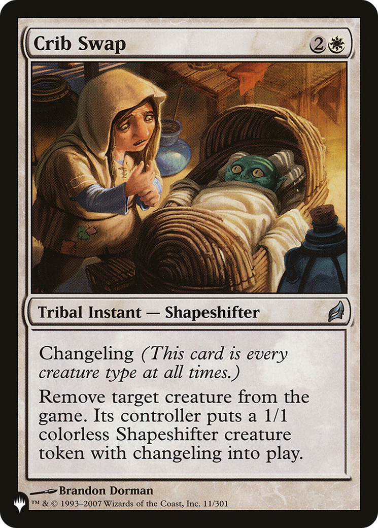 Crib Swap (LRW) (11/301) [The List Reprints]