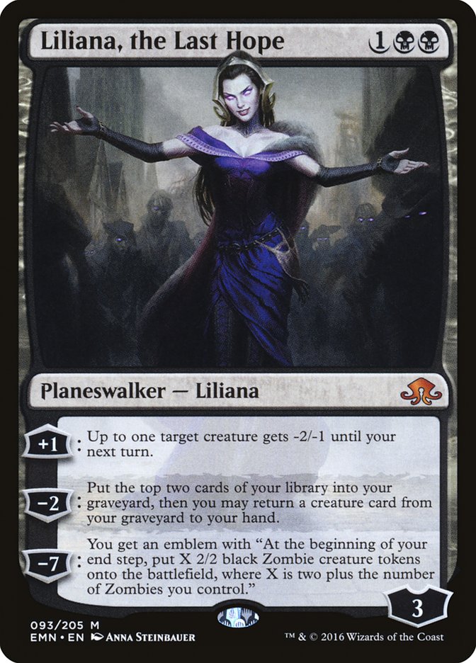 Liliana, the Last Hope (93) [Eldritch Moon]