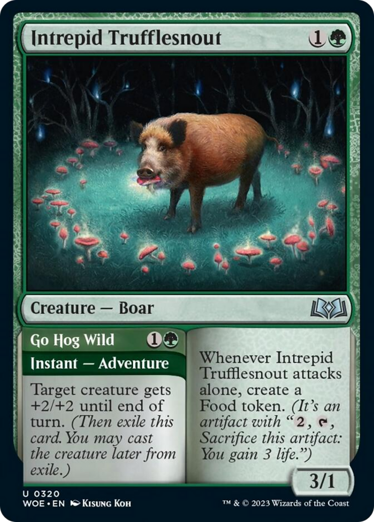 Intrepid Trufflesnout (320) [Wilds of Eldraine]