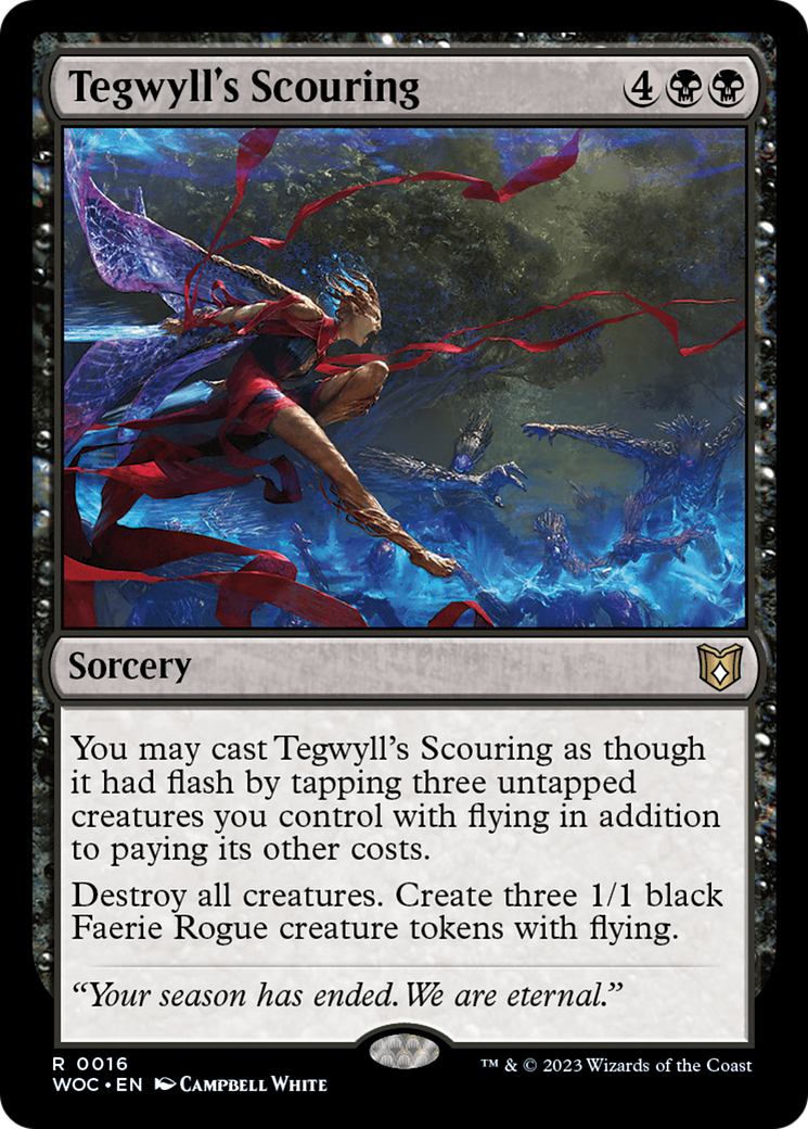 Tegwyll's Scouring (16) [Commander: Wilds of Eldraine]