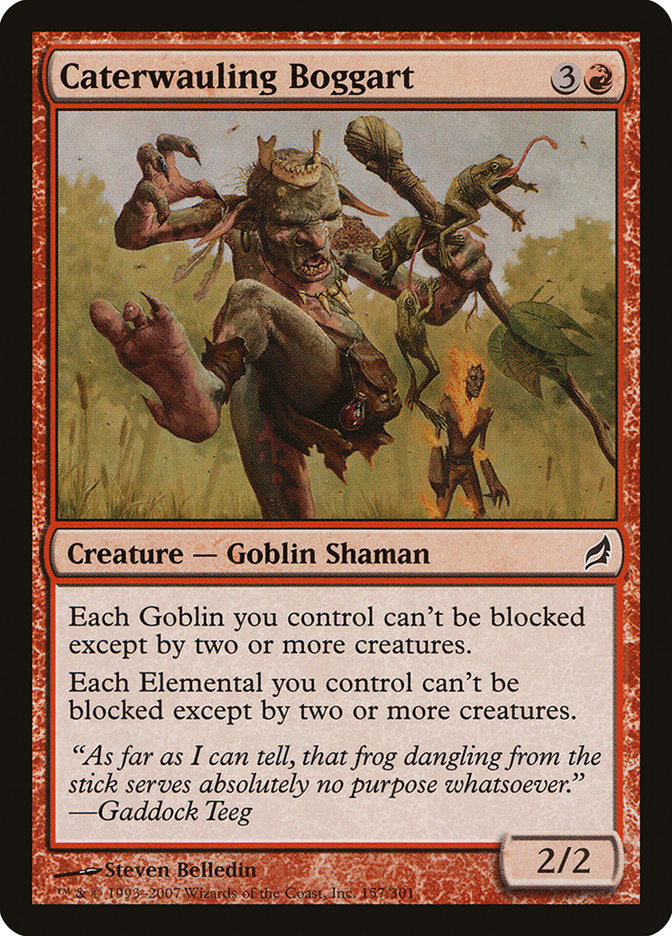Caterwauling Boggart (157) [Lorwyn]