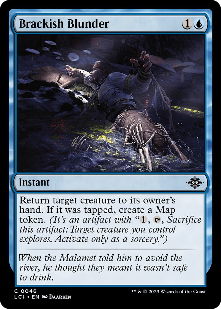 Brackish Blunder (46) [The Lost Caverns of Ixalan]