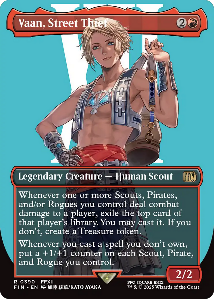 Vaan, Street Thief (Borderless) (390) [FINAL FANTASY]