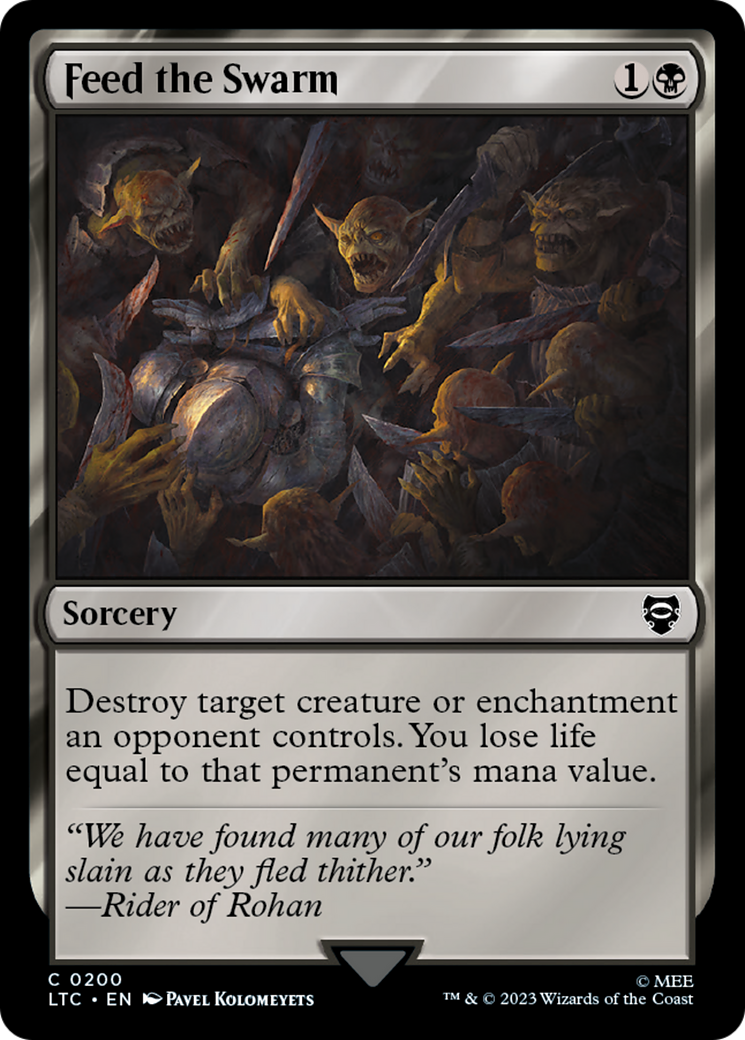 Feed the Swarm (200) [Commander: The Lord of the Rings: Tales of Middle-earth]
