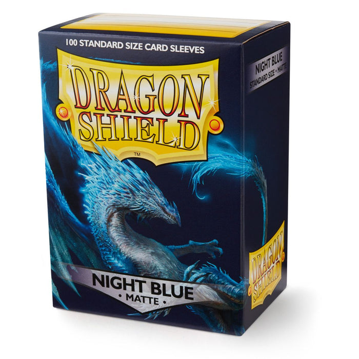 Dragon Shield: Standard 100ct Sleeves - Night Blue (Matte)