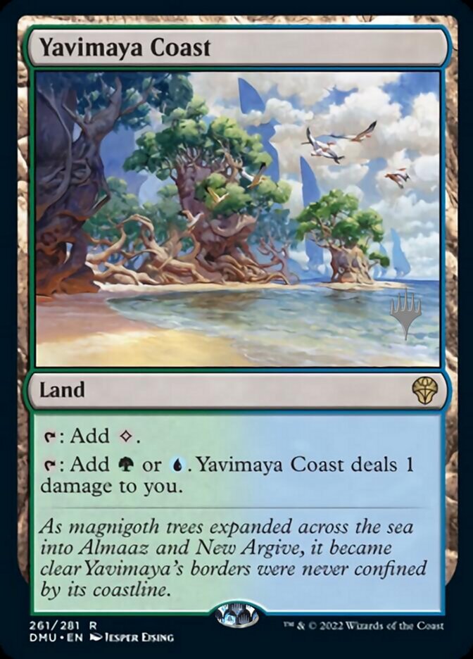 Yavimaya Coast (261) [Promo Pack: Dominaria United]