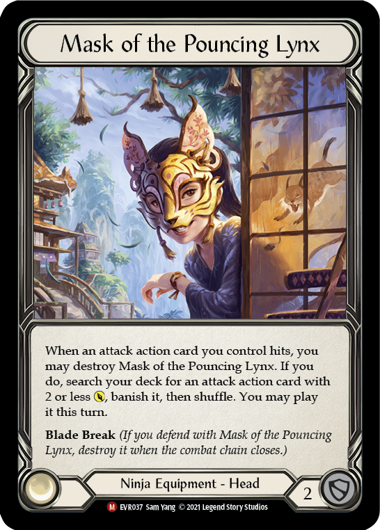 Mask of the Pouncing Lynx (EVR037) [Everfest]