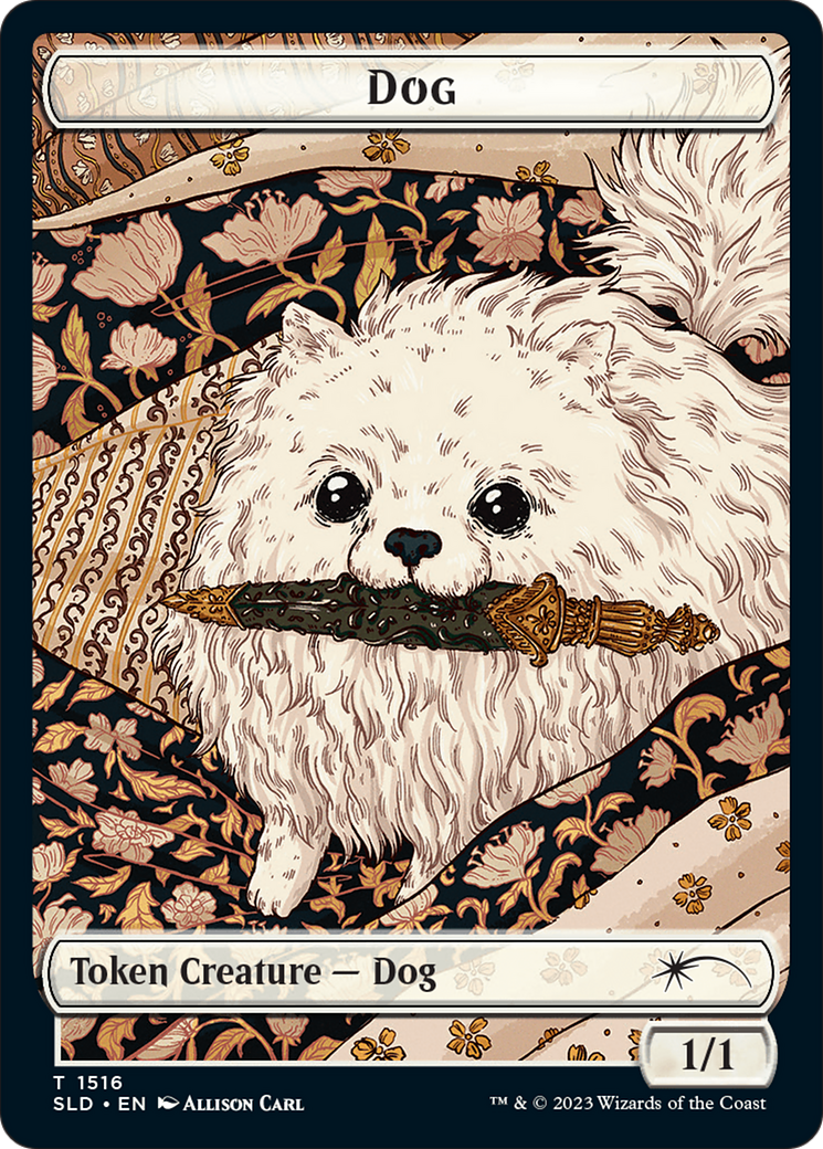 Dog // Cat Double-Sided Token (1516 // 1517) [Secret Lair Drop Series]