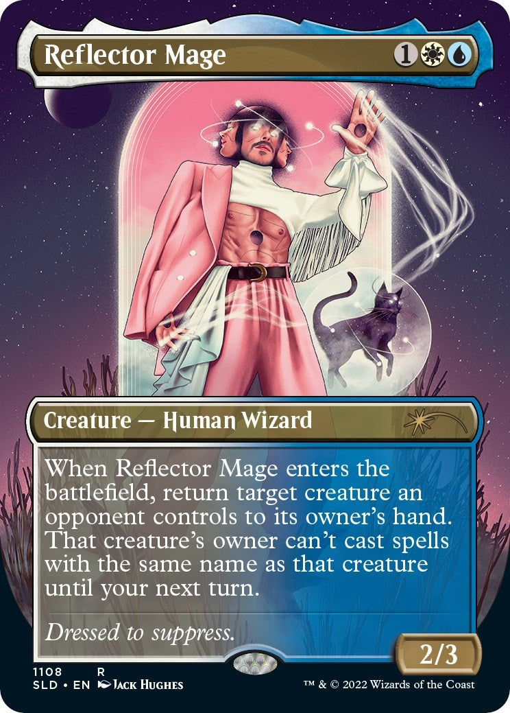 Reflector Mage (Borderless) [Secret Lair Drop Series]