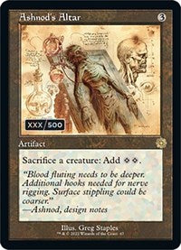 Ashnod's Altar (Retro Schematic) (Serialized) [The Brothers' War Retro Artifacts]