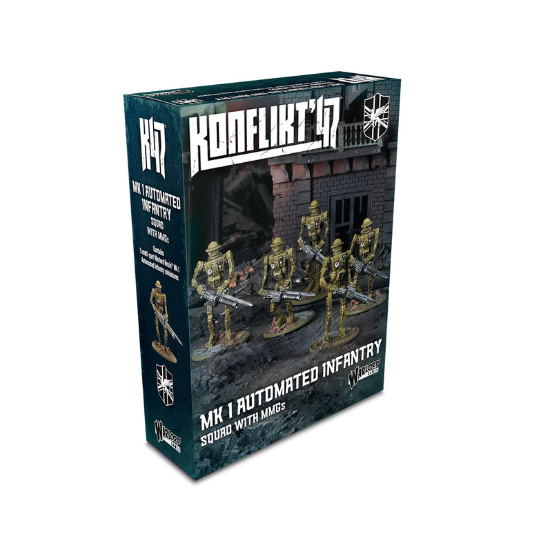 Konflikt '47  Mk I Automated Infantry Squad with MMG