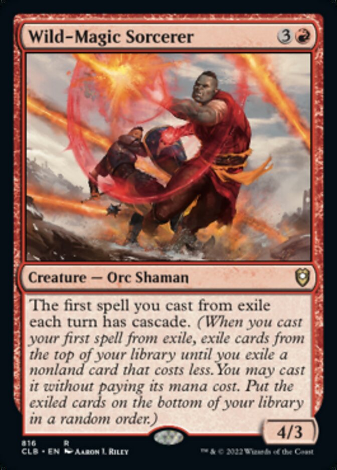Wild-Magic Sorcerer (816) [Commander Legends: Battle for Baldur's Gate]