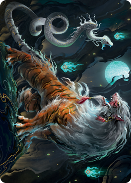 Gloomshrieker Art Card (28) [Art Series: Kamigawa: Neon Dynasty]