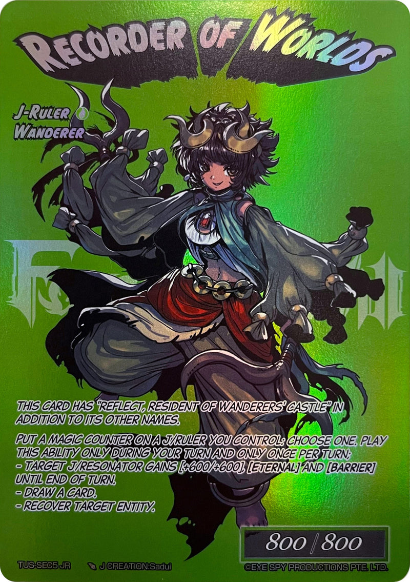 Memory of Worlds // Recorder of Worlds (Secret) (TUS-SEC5 JR) [The Underworld of Secrets]