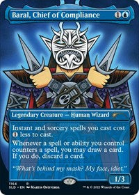 Baral, Chief of Compliance (Borderless) [Secret Lair Drop Series]