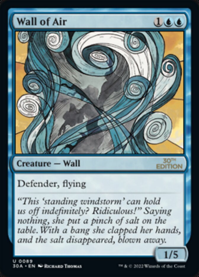 Wall of Air (89) [30th Anniversary Edition]