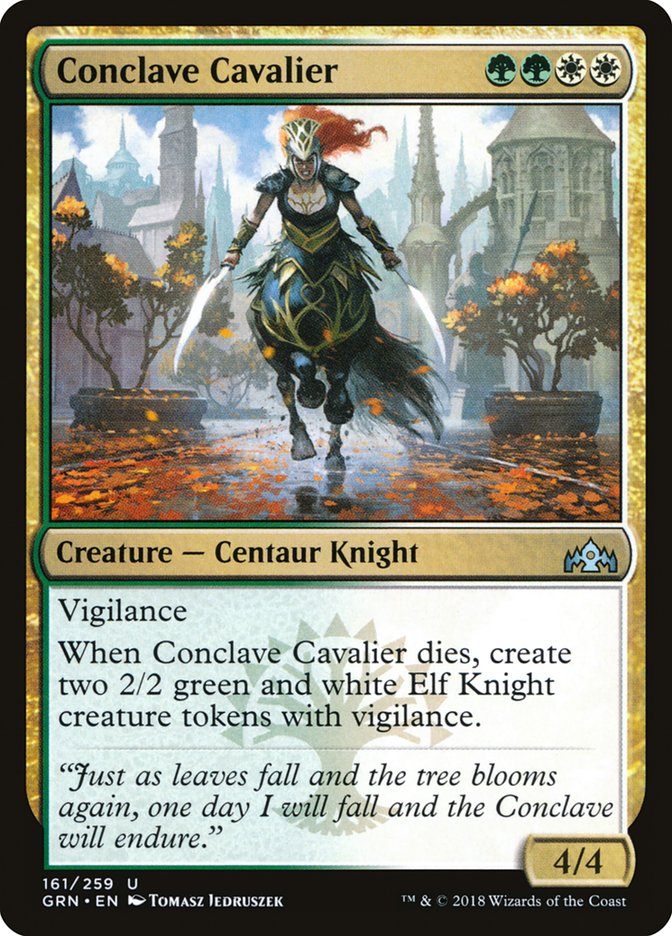 Conclave Cavalier (161) [Guilds of Ravnica]