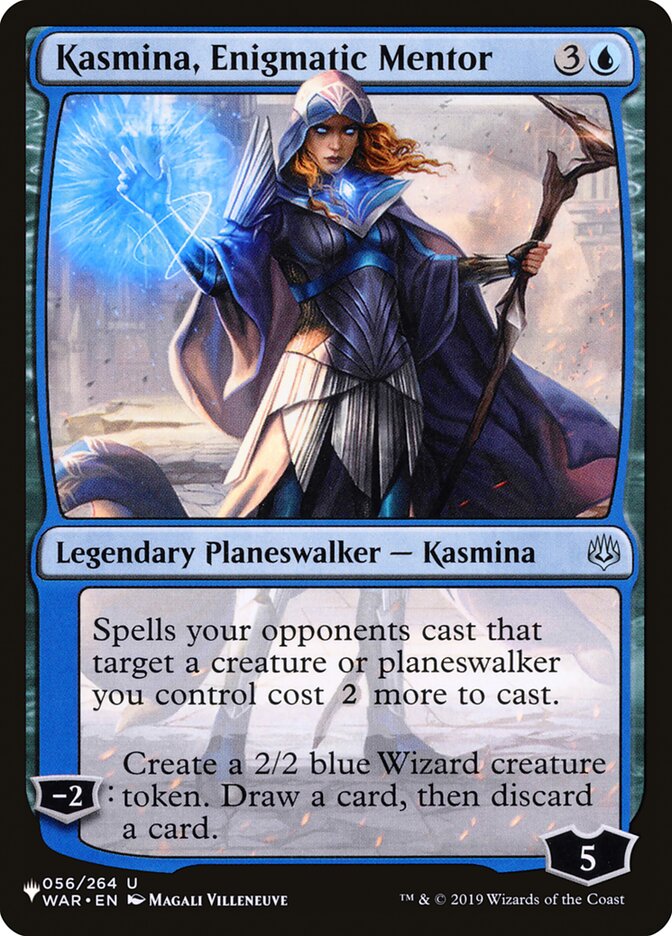 Kasmina, Enigmatic Mentor (056/264) [The List Reprints]