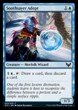 Soothsayer Adept (55) [Strixhaven: School of Mages]