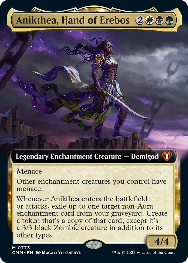 Anikthea, Hand of Erebos (Extended Art) (773) [Commander Masters]