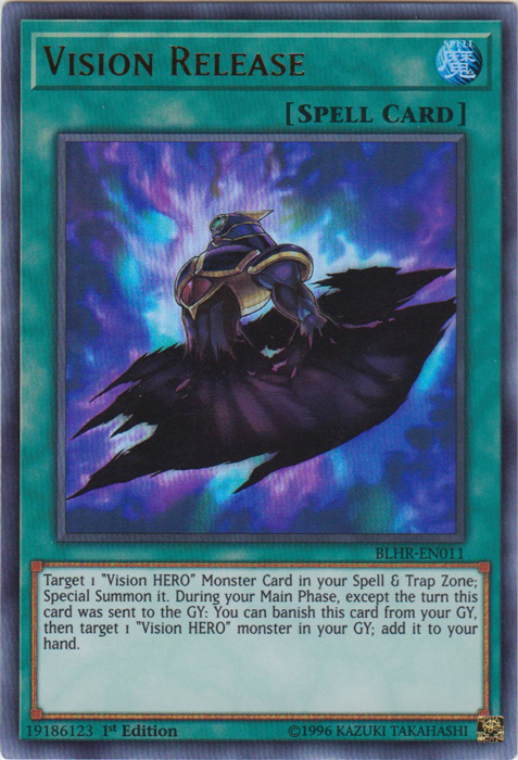 yugioh vision hero cards BLHR-EN009 - Gravito - Ultra Rare When this card is Normal Summoned Yugioh! Vision HERO Vyon -