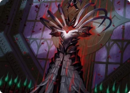 Bride's Gown Art Card (6) [Art Series: Innistrad: Crimson Vow]