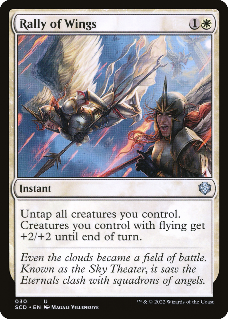 Rally of Wings (30) [Starter Commander Decks]