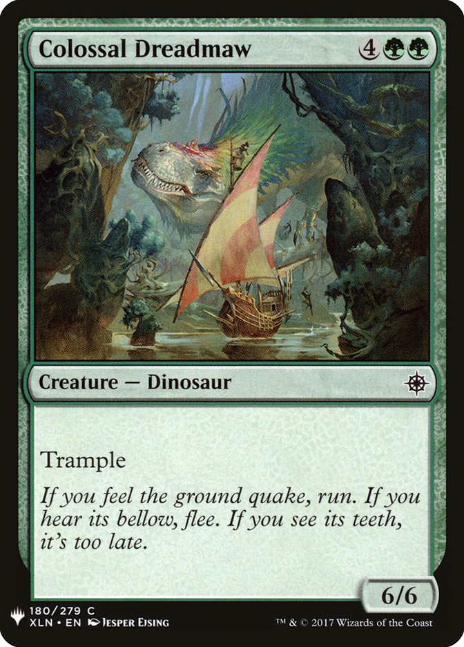 Colossal Dreadmaw (180) [The List Reprints]