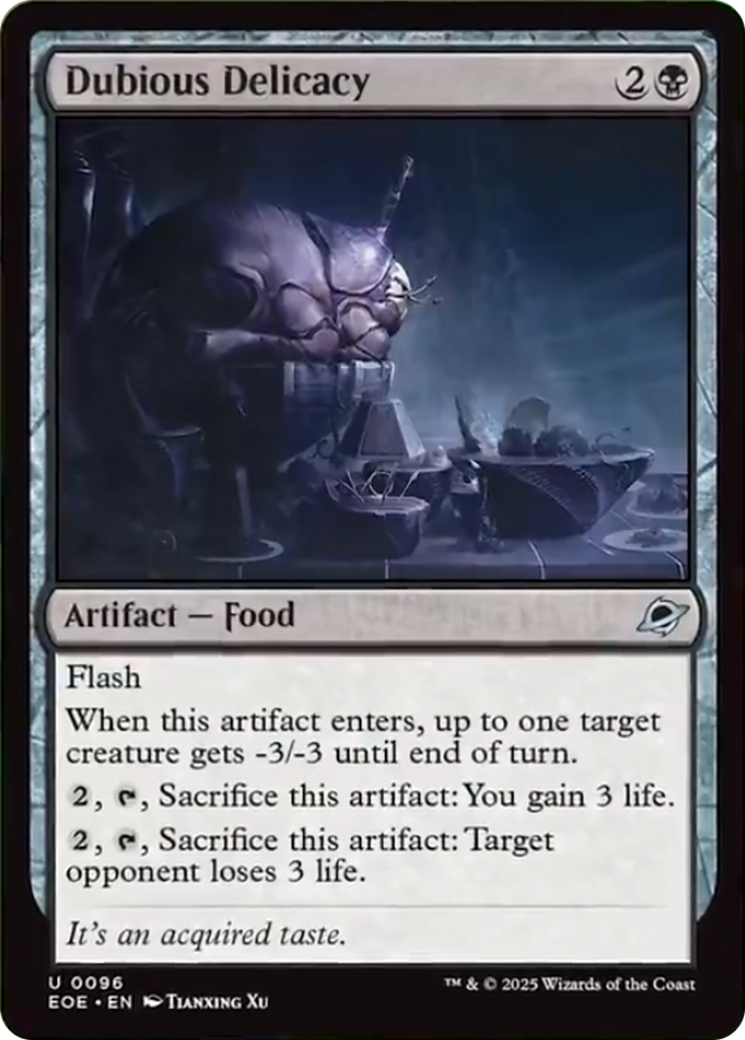 Dubious Delicacy (96) [Edge of Eternities]