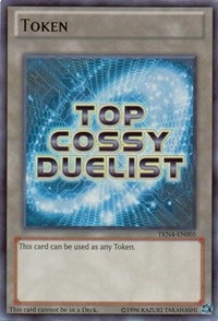 Token: Top Ranked COSSY Duelist (Blue) (TKN4-EN005) [Yu-Gi-Oh! Tokens]