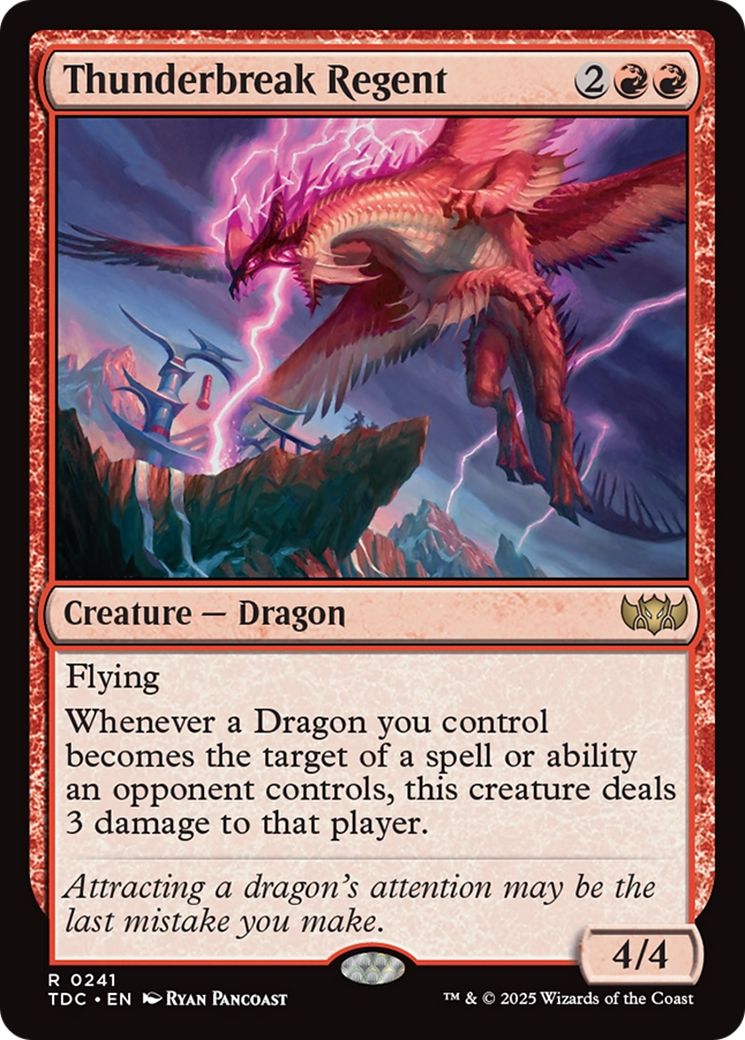 Thunderbreak Regent (241) [Commander: Tarkir: Dragonstorm]