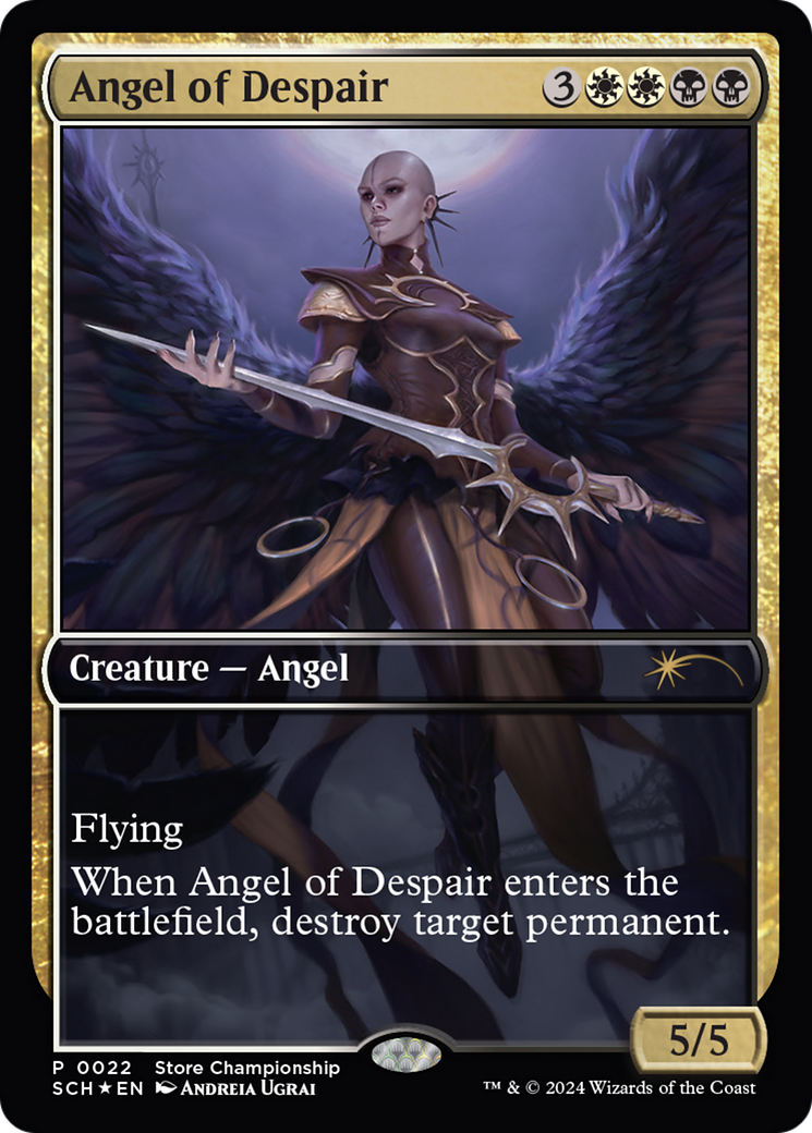 Angel of Despair (22) [Game Day & Store Championship Promos]