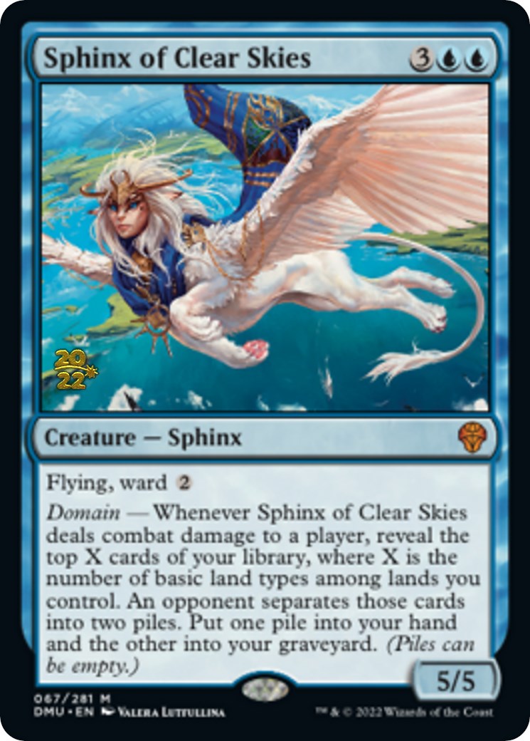 Sphinx of Clear Skies (67) [Prerelease Cards]