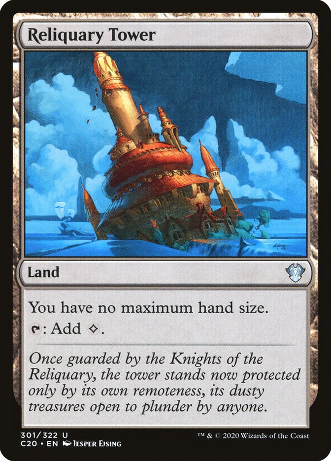 Reliquary Tower (301) [Commander 2020]