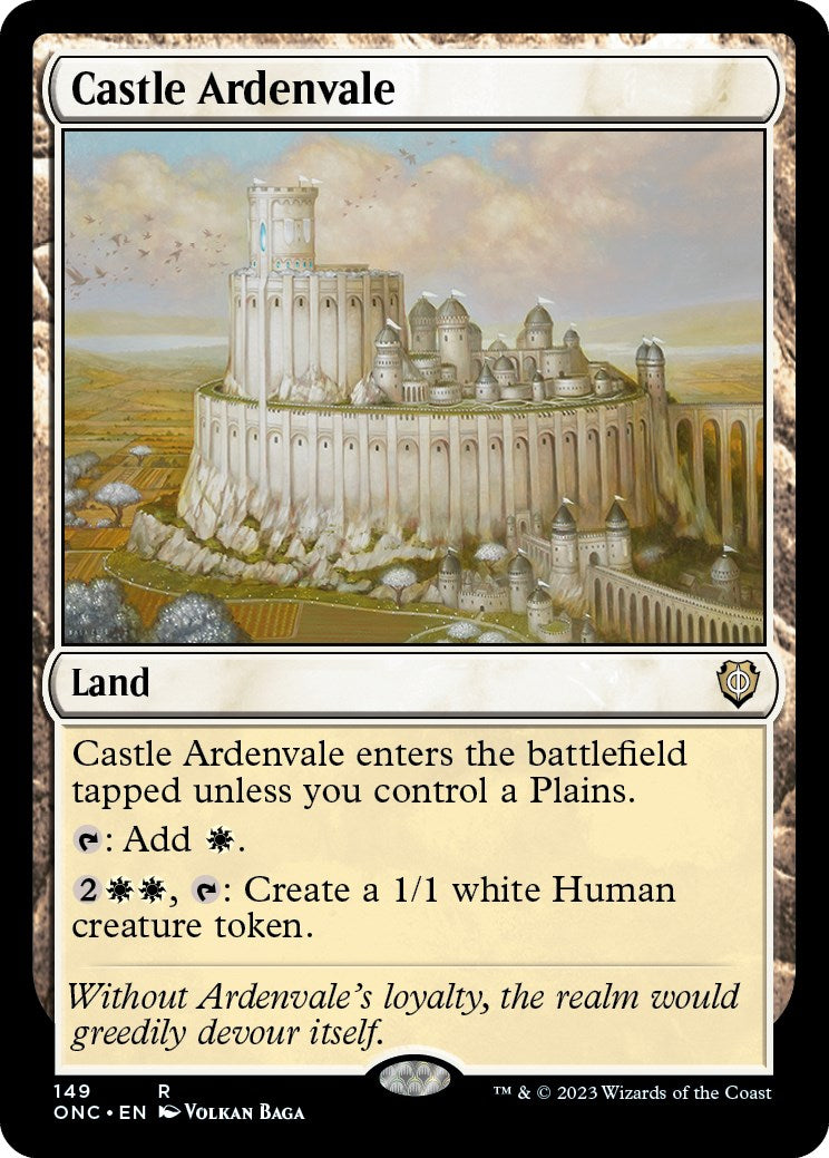 Castle Ardenvale (149) [Commander: Phyrexia: All Will Be One]