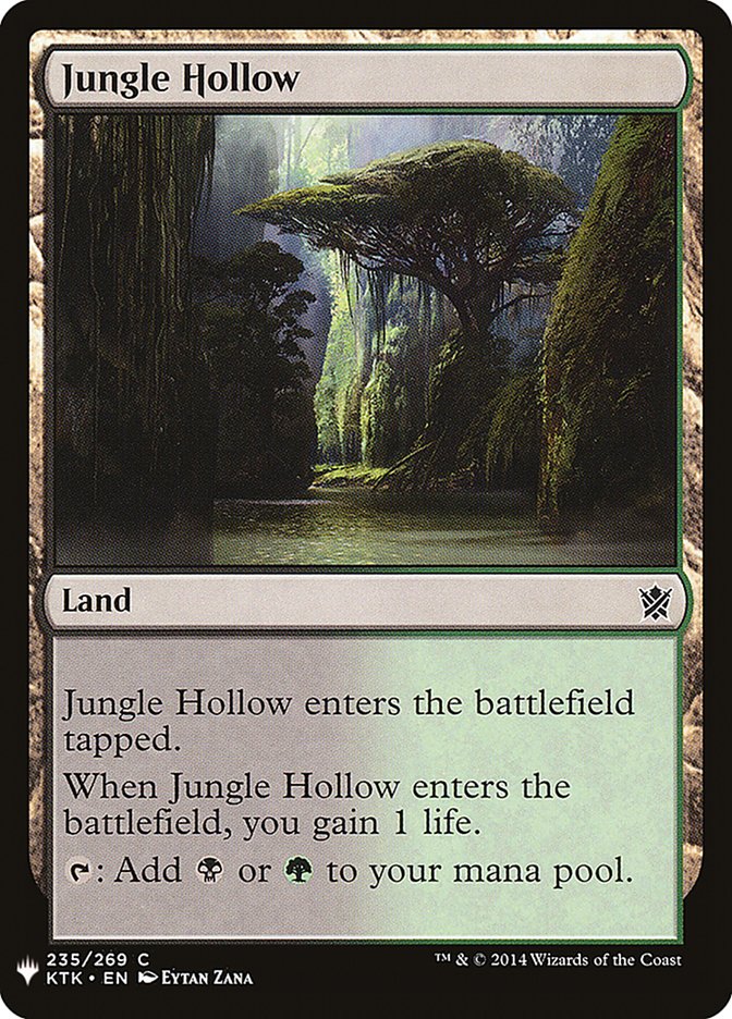 Jungle Hollow (235) [The List Reprints]
