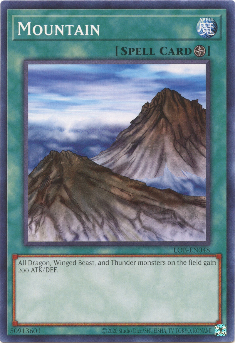 Mountain (LOB-EN048) [Legend of Blue Eyes White Dragon (25th Anniversary Edition)]