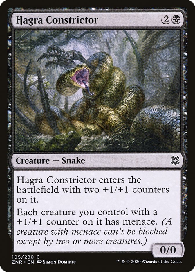 Hagra Constrictor (105) [Zendikar Rising]