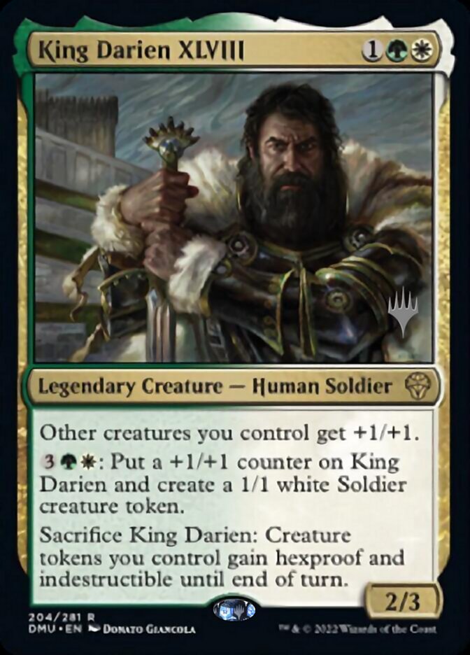 King Darien XLVIII (204) [Promo Pack: Dominaria United]