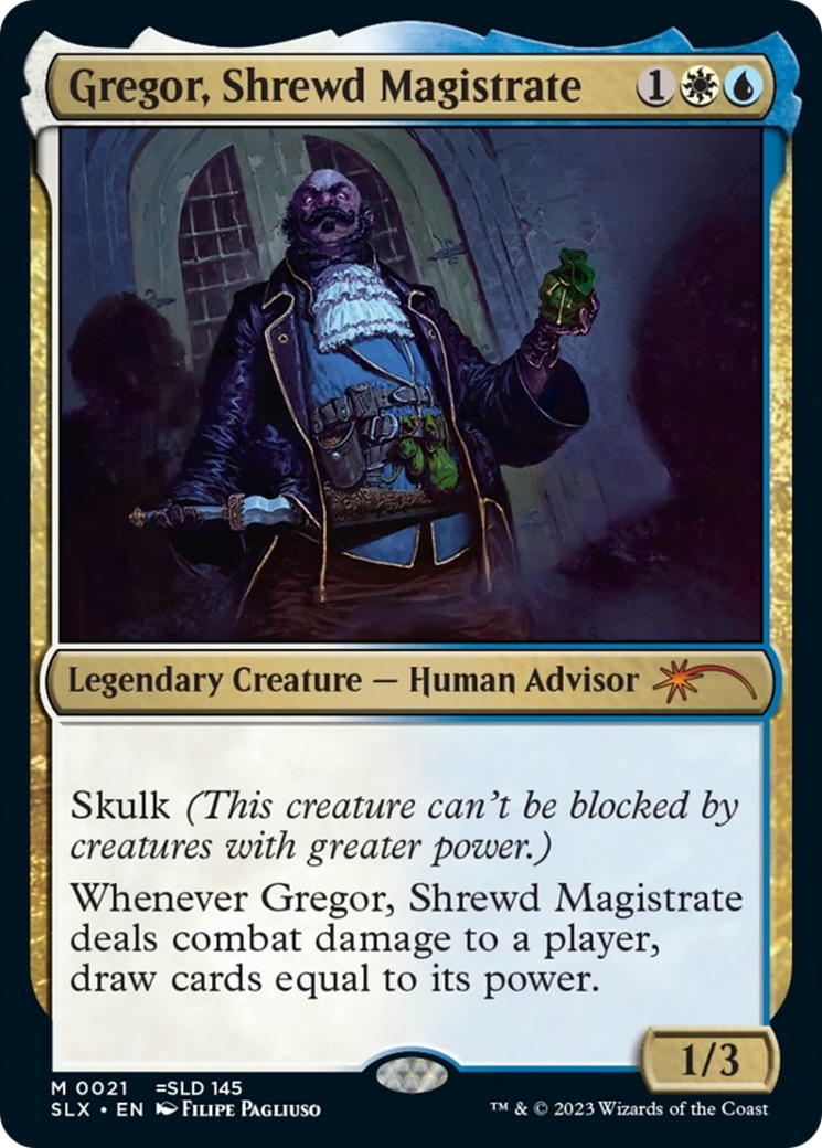 Gregor, Shrewd Magistrate (21) [SLX Cards]