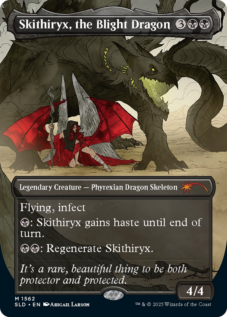 Skithiryx, the Blight Dragon (Rainbow Foil) (1562) [Secret Lair Drop Series]
