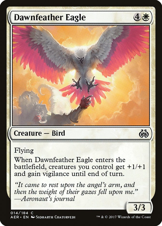 Dawnfeather Eagle (14) [Aether Revolt]
