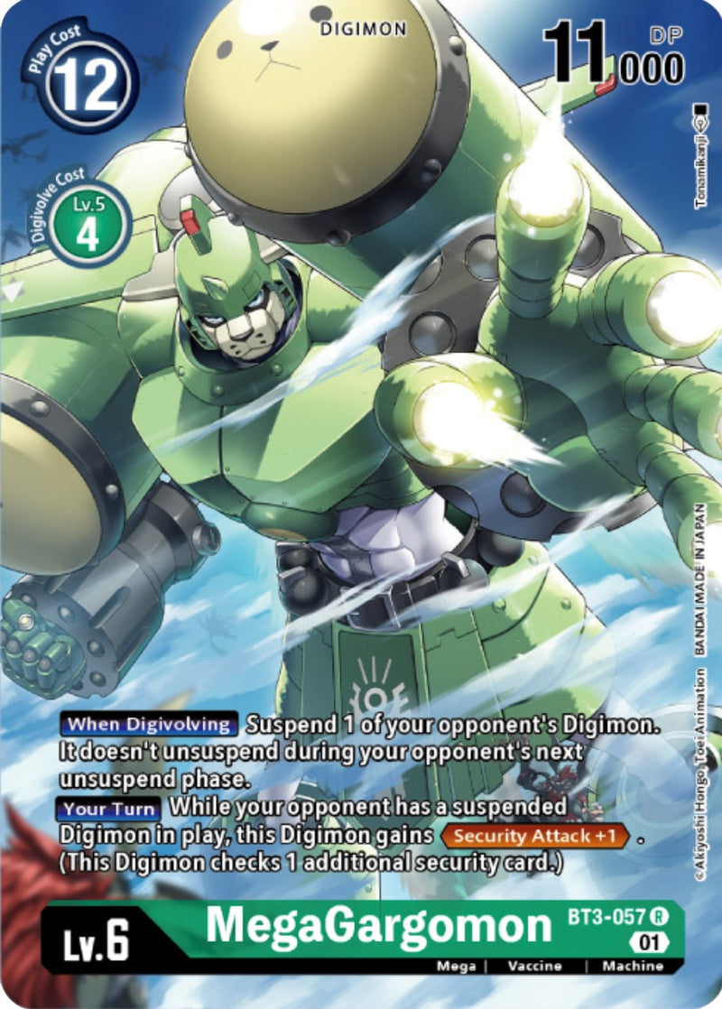 MegaGargomon (Digimon Card Game Deck Box Set) (BT3-057 R) [Release Special Booster 1.5]