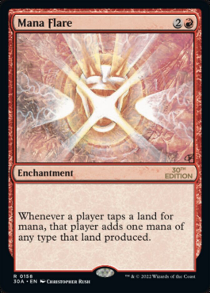 Mana Flare (158) [30th Anniversary Edition]