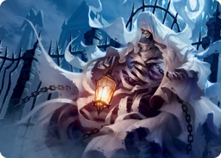 Cemetery Illuminator Art Card (21) [Art Series: Innistrad: Crimson Vow]
