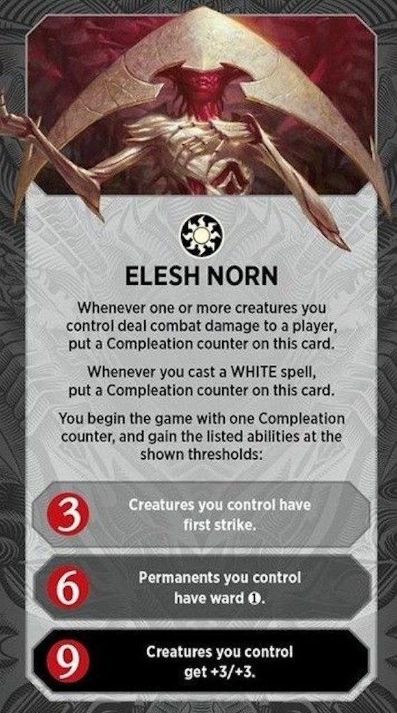 Image for Elesh Norn Praetor Alignment Card - Magic: The Gathering