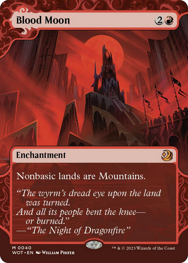 Blood Moon (40) [Wilds of Eldraine: Enchanting Tales]