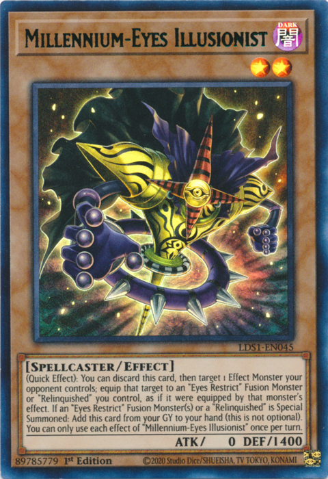 Millennium-Eyes Illusionist (Green) (LDS1-EN045) [Legendary Duelists: Season 1]