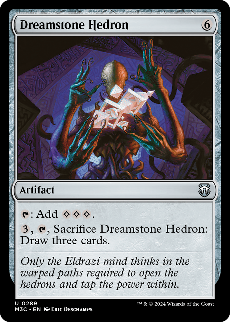 Dreamstone Hedron (Ripple Foil) (289) [Commander: Modern Horizons 3]