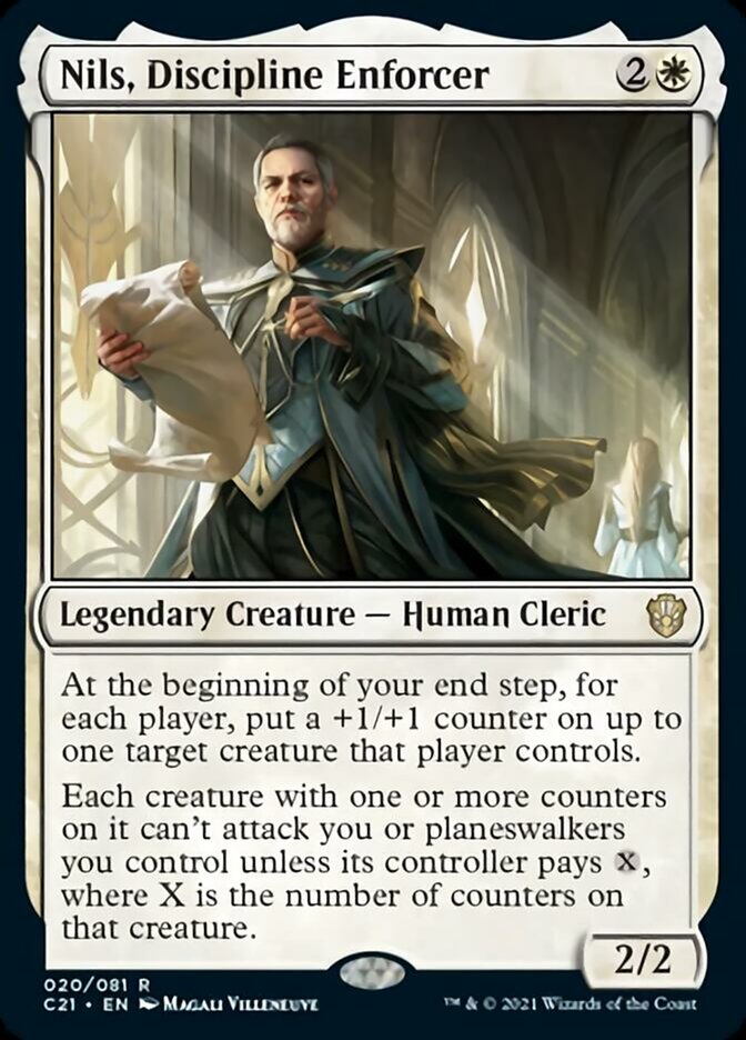 Nils, Discipline Enforcer (20) [Commander 2021]